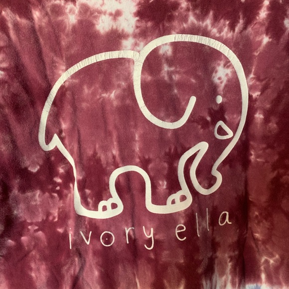 medium Ivory Ella tie-dye t-shirt - Picture 5 of 5